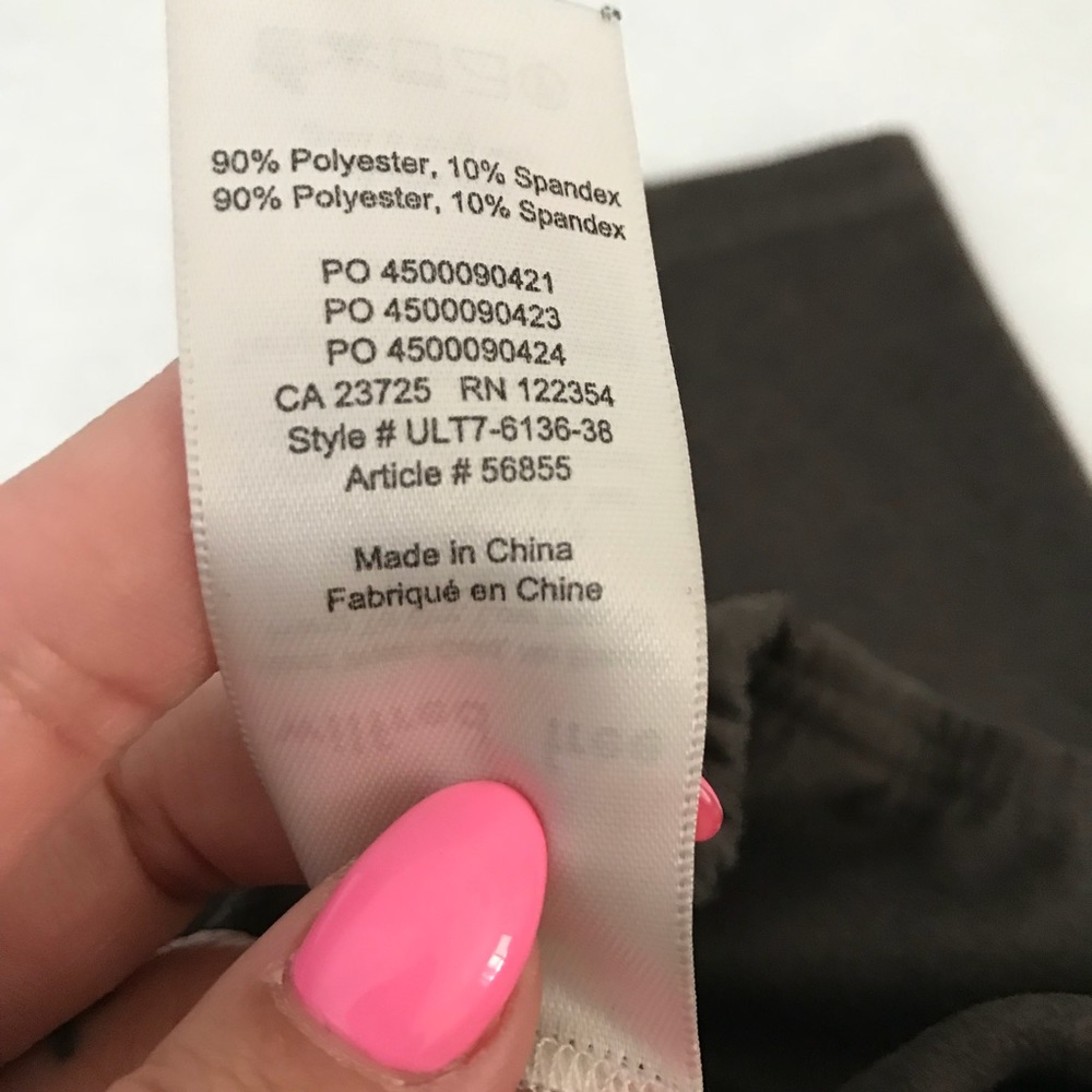Aritzia wildfred suede charcoal high waist pants - Picture 6 of 6